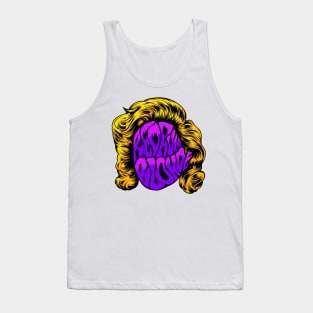 Redrum Blonde Logo Tank Top